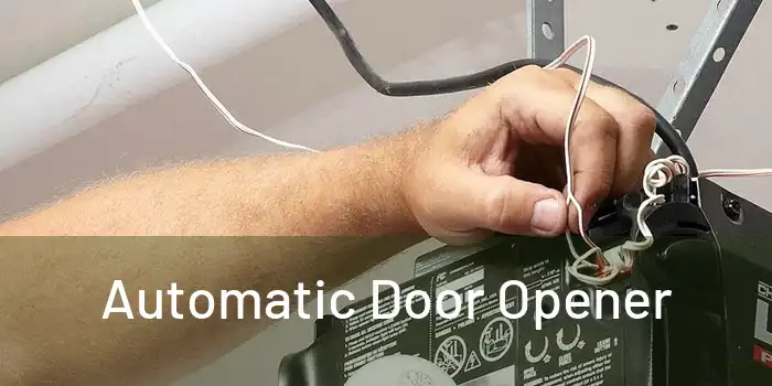  Automatic Door Opener 