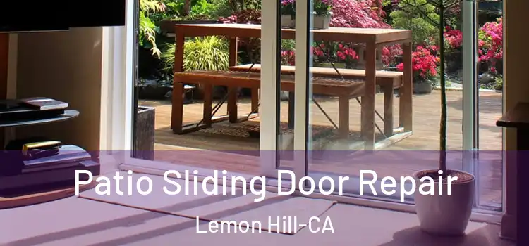  Patio Sliding Door Repair Lemon Hill-CA